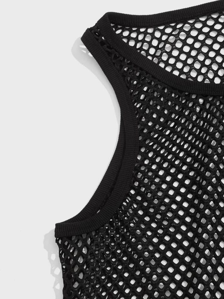 Men's Scoop Neck Rave Outfit Tank Top